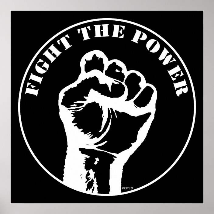 fight-the-power-poster-zazzle