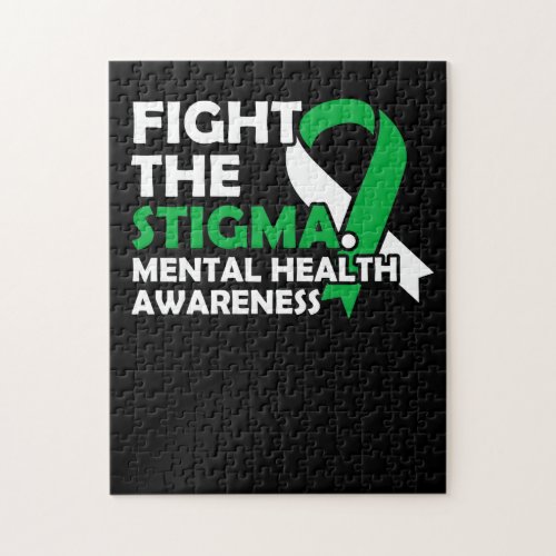 Fight The Stigma Mental Health Awareness Jigsaw Puzzle