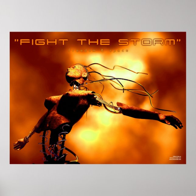 Fight the storm poster (Front)