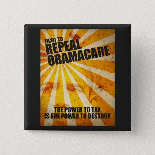 Fight To Repeal Obamacare Button
