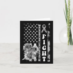 Fight Usa Flag Sunflower Christian Burgundy Brain  Card