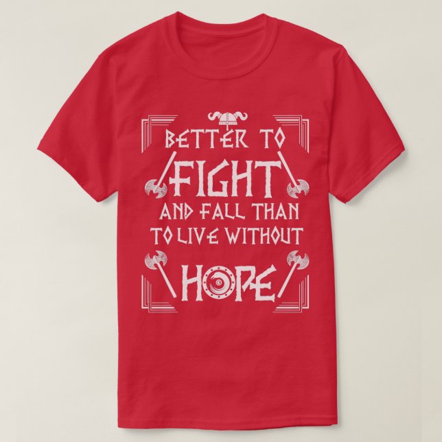 Fight Viking T-Shirt (Design Front)