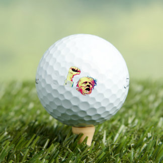 Fight with Donald Trump Golf Balls