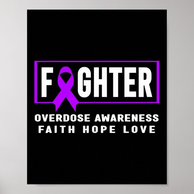 Fighter - Addiction Awareness  Poster (Front)