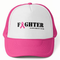Fighter Against Breast Cancer Trucker Hat