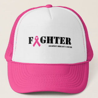 Fighter Against Breast Cancer Trucker Hat