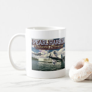FIGHTER AIRCRAFT - PEARL HARBOR NATIONAL MEMORIAL COFFEE MUG