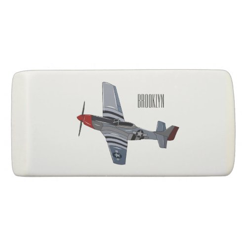 Fighter_bomber cartoon illustration eraser