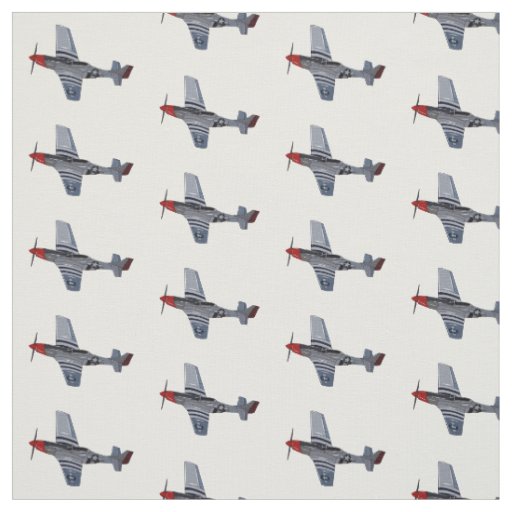 Fighter-bomber cartoon illustration fabric
