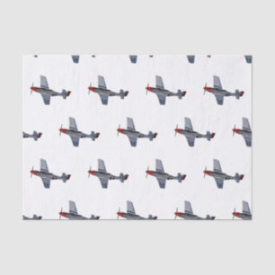 Fighter-bomber cartoon illustration tissue paper
