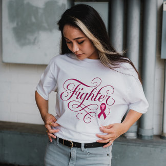 Fighter Breast Cancer Awareness T-Shirt