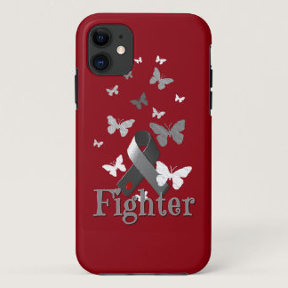 Fighter Diabetes Awareness Ribbon iPhone 11 Case