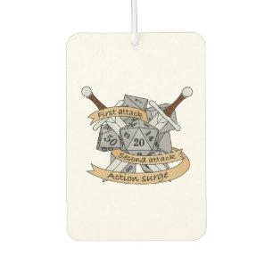 Fighter Dice Design Air Freshener