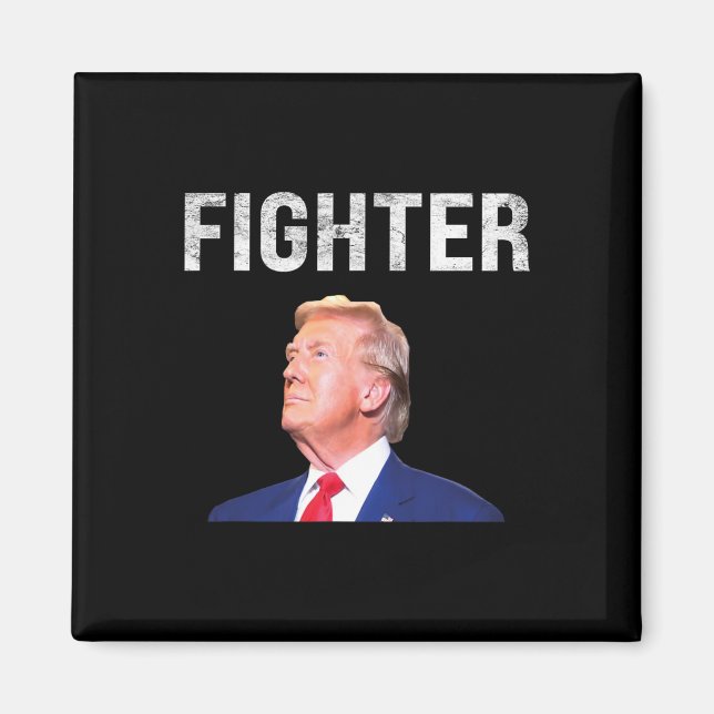 Fighter Donald Trump 2024  Magnet (Front)