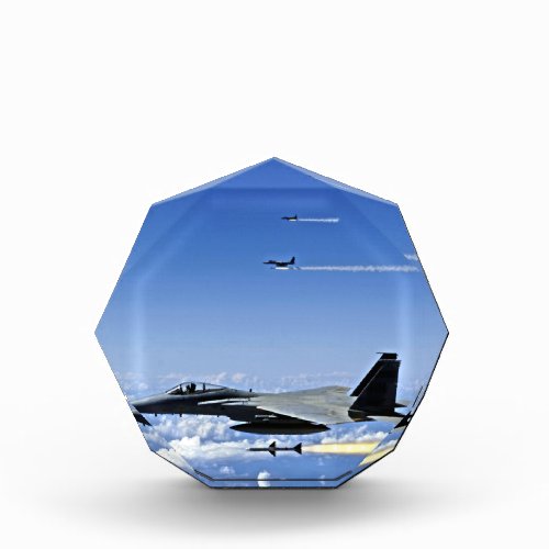 Fighter Jet Acrylic Award