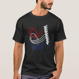 Fighter Jet Airplane American Usa Patriotic 4Th Of T-Shirt