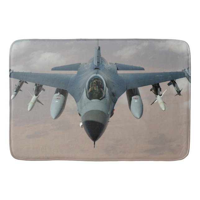 Fighter Jet Bath Mat (Front)
