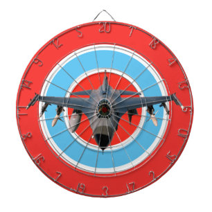 Fighter Jet Dart Board