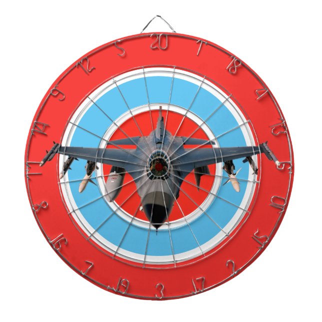 Fighter Jet Dart Board (Front)