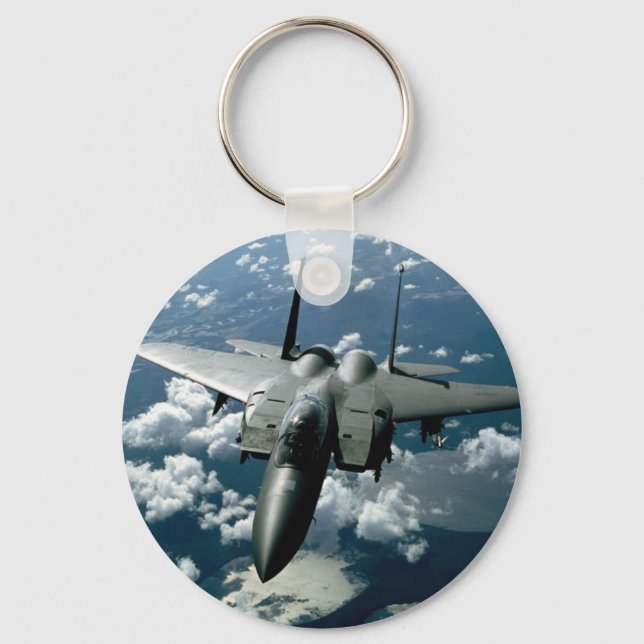 Fighter Jet Keychain (Front)