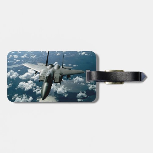 Fighter Jet Luggage Tag
