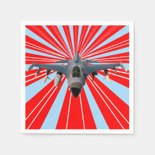 Fighter Jet Napkins
