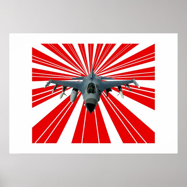 Fighter Jet Poster (Front)