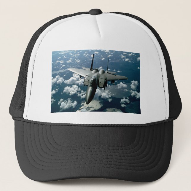 Fighter Jet Trucker Hat (Front)