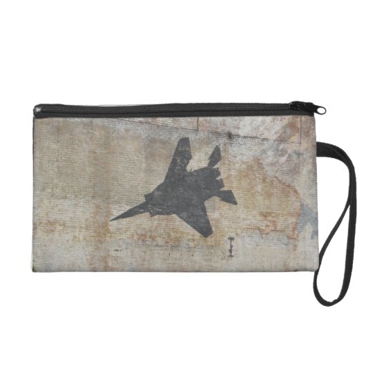 Fighter Jet wristlet (Front)
