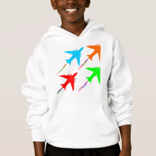 fighter jets  aircraft formation hoodie