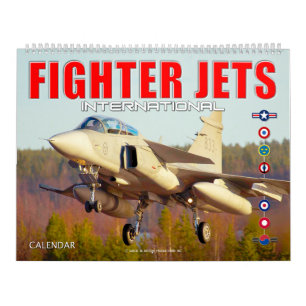 FIGHTER JETS INTERNATIONAL CALENDAR