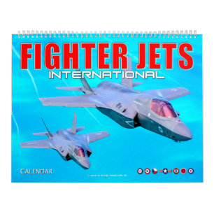FIGHTER JETS INTERNATIONAL CALENDAR