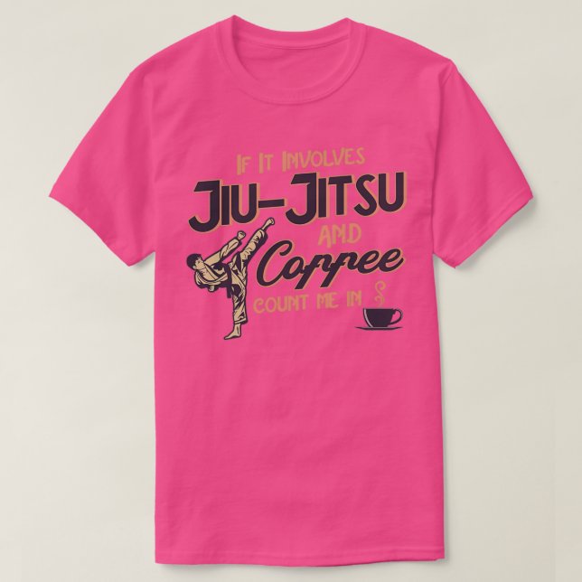 Fighter Jiu Jitsu Fighting Brazilian Champion Mart T-Shirt (Design Front)
