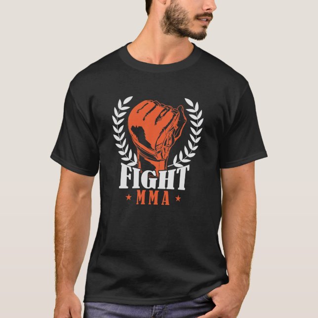 fighter Mixed Martial Arts "Fight" T-Shirt (Front)