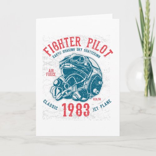 Fighter Pilot Card