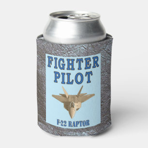 FIGHTER PILOT F-22 RAPTOR CAN COOLER