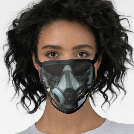 FIGHTER PILOT FACE MASK (Worn Her)