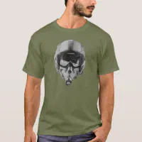 T-shirt i am pilot - Fighter helmet