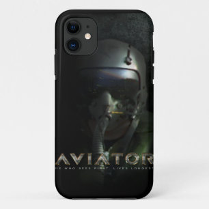 Fighter Pilot Hud Helmet iPhone 11 Case