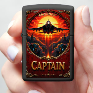 Fighter Pilot's Dark City Patrol Gift Zippo Lighter