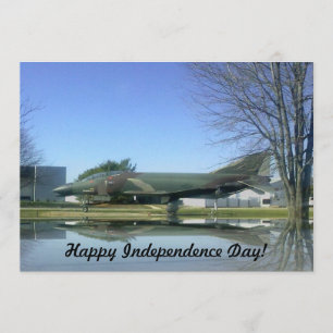 Fighter plane (F4-Phantom) Invitation