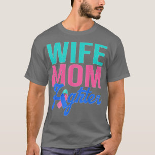 Fighter Thyroid Cancer Awareness T-Shirt
