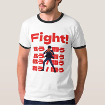 Fighter with 90s Retro Anime Style