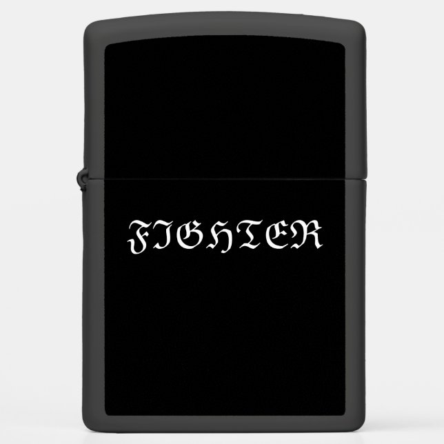 FIGHTER ZIPPO LIGHTER (Front)