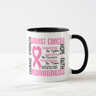 Fighters Survivors Taken 5 Breast Cancer Mug