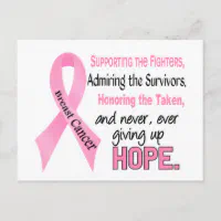 Breast Cancer Awareness Pink Ribbon Survivor Fighter Faith  Art