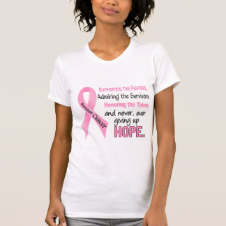 Fighters Survivors Taken Pink Ribbon Breast Cancer T-Shirt