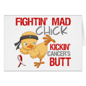 Fightin Chick Oral Cancer (Front Horizontal)