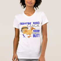 Fightin Chick Rectal Cancer T-Shirt