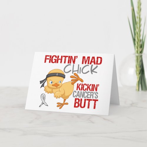 Fightin Chick Retinoblastoma Holiday Card